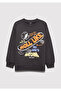 Roll Like Printed Anthracite Sweatshirt 6S10179-70087 - 2