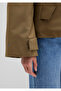 Faux Fur Detailed Hooded Khaki Parka Regular Fit / Regular Cut 1110759-71816 - 8