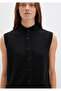 Wool Blend Black Vest Regular Fit / Regular Cut 1710791-900 - 6