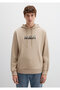 Logo Printed Beige Sweatshirt 0S10395-70004 - 4