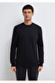 Crew Neck Black Sweatshirt 0S10457-900 - 3