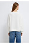 Logo Printed Ecru Sweatshirt 1S10419-80194 - 6