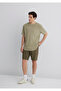 Khaki Cargo Shorts 0410262-80769 - 3