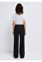 Wide Leg Black Basic Sweatpants 1011057-900 - 5