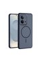 Xiaomi Redmi 15C Compatible Case Mono M-Safe Silicone Case Navy Blue