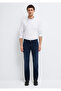 Marcus Premium Blue Ink Blue Gabardine Trousers 0035187841 - 2
