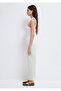 Halter Collar White Basic Tank Top Slim Fit / Slim Fit 1612462 -620 - 4