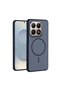 Xiaomi Mi 15t Compatible Case Softmono M-Safe Silicone Case Navy Blue