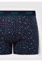 Printed Navy Blue Boxer 092458-32184 - 2