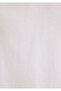 White Basic T-Shirt Loose Fit / Loosely Comfortable Cut 0611193-620 - 6