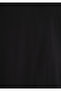 Black Basic T-Shirt Loose Fit / Loose Comfortable Cut 0611193-900 - 6