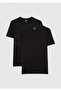 2-Piece Crew Neck Men's Basic T-Shirt Fitted / Fitted Cut0611283-900