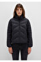 Stand Collar Black Puffer Coat 110698-900 - 3