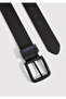 Black Leather Belt 090499-15903 - 3