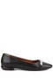 Rivana Stone Detailed Pointed Toe Women's Ballerinas Stylish Daily Comfortable Office Shoes