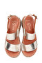 Max Wicker Filled Sole Genuine Leather Women's Sandals Platform Stylish Summer Comfortable Casual - 4