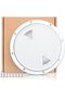 6 inch White Boat Accessories Boat Hatch 4' 6' 8' ABS Round Non Slip Inspection Hatch W/Detachable C
