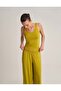 Women's Thick Strap Sleeveless Undershirt Fat Green Single Product Straight Cut Daily Basic - 4