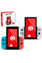 black Portrait Vertical Bracket Grip Flip for NS Switch/OLED Handheld Game Console Controller Gamepa - 7