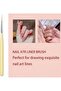 Nail Art Brush Set,6 Pieces Professional Nail Design Painting Brushes,Liner and Dotting Tools - 3