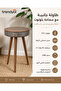 Modern Bluetooth Speaker Side Table – Smart Coffee Table with Wireless Charging & Built-in Surround Sound – Minimalist Home Decor