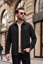 Patterned Pocket Regular Fit Long Sleeve Winter Shirt Men's SHIRT CF24W127187