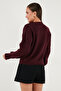 Premium Regular Fit Crew Neck Soft Textured Cardigan Women's Cardigan 680Hi00147 - 8