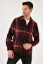 Plaid Long Sleeve Slim Fit Winter Shirt Men's Shirt Cf21W112844 - 3
