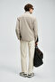 Ador Men's Basic Shirt Regular Fit Beige - 6