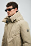 Donald Goose down Men's Coat Beige - 4