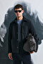 Tomas Men's Knitted Jacket Navy Blue - 2
