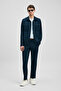 Gary Men's Shirt Jacket Navy Blue - 5