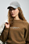Beggy Women's Knitted Sweatshirt Camel Hair - 5