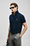 Laon Smart Men's Polo T-Shirt Navy Blue - 4