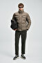Genıous Goose down Men's Coat Earth - 3