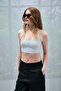 Gigi Women's Knitted Athlete Top Stone - 5
