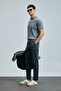 Bold Men's Cotton Sweater Gray - 2