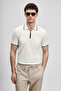Chase Smart Men's Polo T-Shirt Off-White