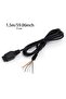 black Cable for Sega Genesis 2 MD 2 Control Cable for Mega Drive 2 Gamepad Controller Extend Cord 9P - 2