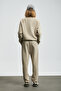 Alıce Women's Knitted Sweatshirt Beige - 6