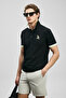 Zane Smart Men's Polo Shirt Black - 4