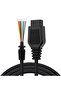 black Cable for Sega Genesis 2 MD 2 Control Cable for Mega Drive 2 Gamepad Controller Extend Cord 9P - 3