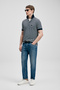 Icon Smart Men's Polo T-Shirt Navy Blue - 4