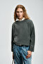 Holly Women's Sweater Smoke Green