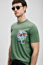 Charlie Modern Graphic T-Shirt Green - 5