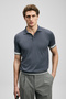 Luıs Men's Modal Mixed Sweater Gray