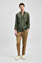 Pitaya Men's Linen Shirt Comfort Fit Khaki - 4