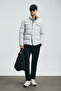 Genıous Goose down Men's Coat Light Gray - 3