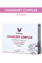 Cranberry Complex 30 Capsules - Cranberry Extract, D-Mannose, Probiotic