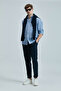 Bert Smart Men's Chino Pants Slim Fit Navy Blue - 5